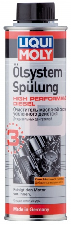 Усиленная промывка дизельного двигателя Liqui Moly Oilsystem Spulung High Performance Diesel 300мл