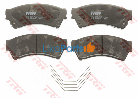 Колодки передние Mazda 6 (2007-2012) TRW