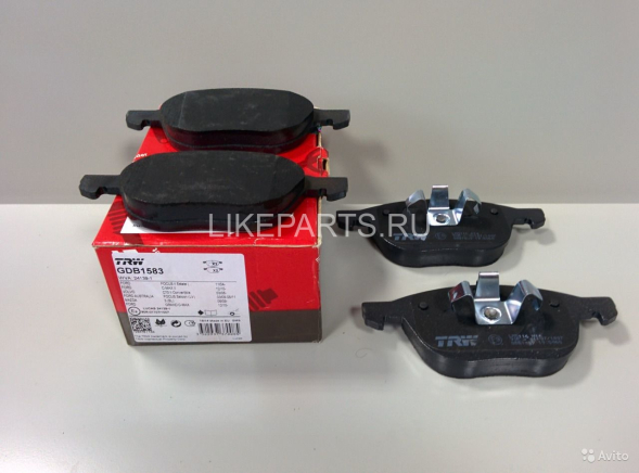 Колодки передние Mazda 3 (2003-2013) TRW
