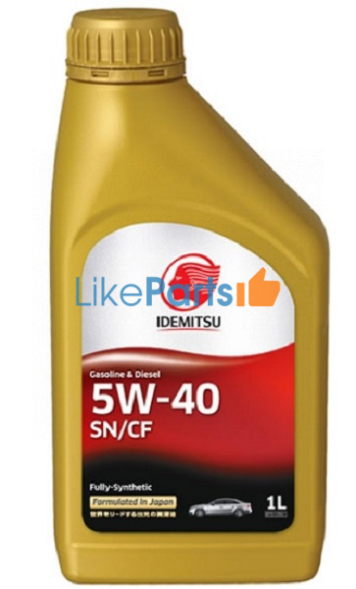 Масло моторное Idemitsu Gasoline 5W-40 (1Л)