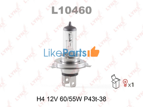 Лампа фары H4 Lynx
