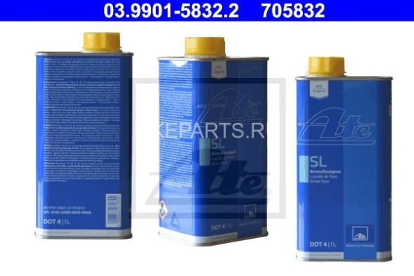 Тормозная жидкость ATE DOT 4 (1л)