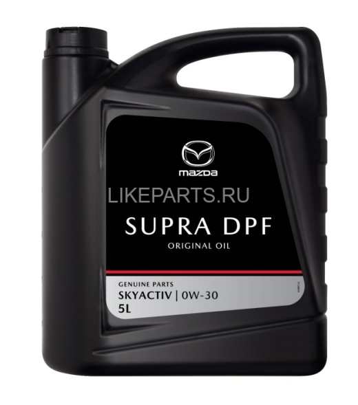 Масло моторное Mazda Original Oil Supra DPF 0W30 (5л)