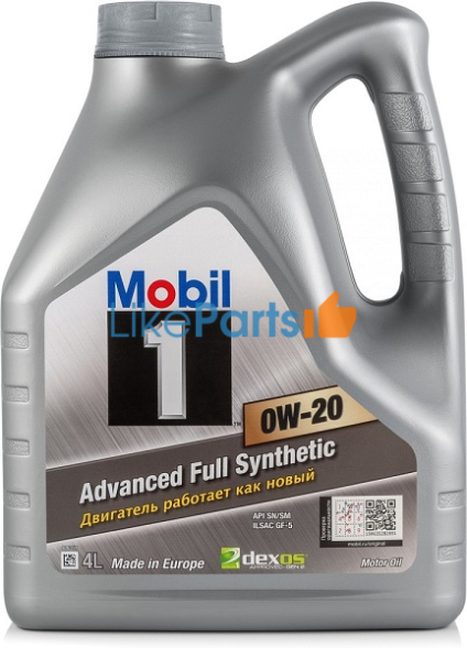 Масло моторное Mobil 1 0W20 (4л)