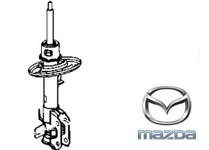 Передний амортизатор Mazda CX-3 правый