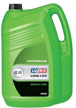 Антифриз Luxe Long Life GreenLine (зеленый) (10л)