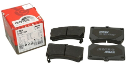 Колодки передние Mazda 323 F V (BA) 07/94-09/98; 323 C IV (BG) 08/89-10/94; 323 F IV (BG) 08/89-10/94; 121 II (DB) 11 TRW