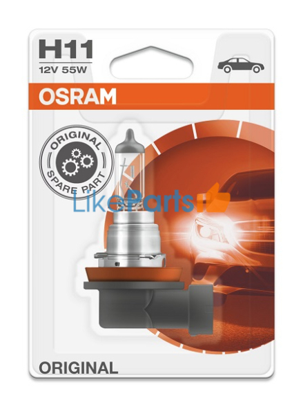 Лампа фары H11 Osram Standart