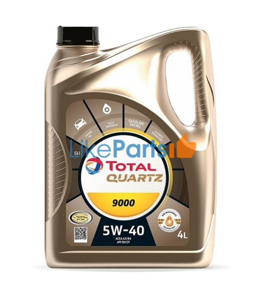 Масло моторное Total Quartz 9000 5W40 (4Л)