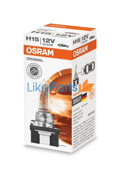 Лампа фары H15 Osram Standart
