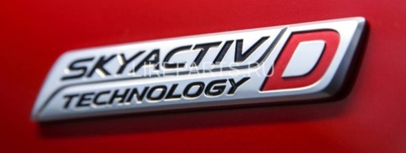 Эмблема Skyactiv-D на дверь багажника Mazda CX-5 (2012-2017)