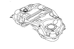 Топливный бак Mazda CX-5 (2017-по н.в.) 4WD