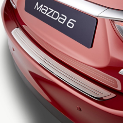 Накладка на задний бампер Mazda 6 (2012-) седан