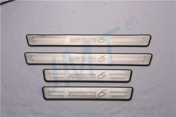 Накладки порогов Mazda 6 (2007-2012) JMT