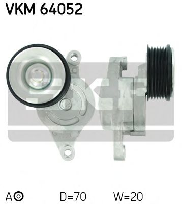 Натяжитель ремня Mazda 3 1.6 (2013-) SKF