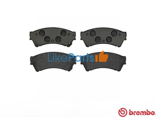 Колодки передние Mazda 6 (2007-2012) Brembo