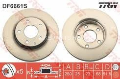 Диск передний Mazda 3 1.5/1.6 (2013-) TRW