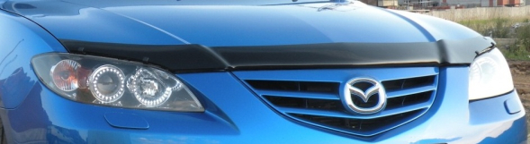 Дефлектор капота Mazda 3 (2003-2009) Седан SIM