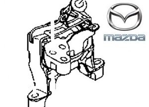 Правая опора двигателя Mazda CX-5 2.2D (2012-2017)