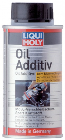 Антифрикционная присадка с дисульфидом молибдена в масло Liqui Moly Oil Additiv 125мл